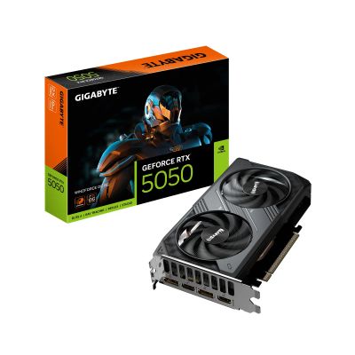 GIGABYTE GeForce RTX 5050 WINDFORCE/OC/8GB/GDDR6