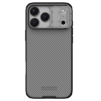 Nillkin CamShield PRO Zadní Kryt pro Apple iPhone 17 Pro Max Transparent Black