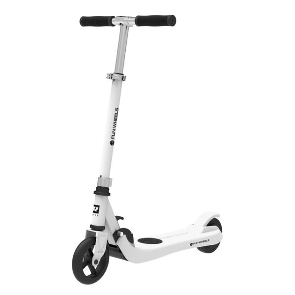 Koloběžka elektrická REBEL Fun Wheels White dětská