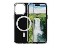 Zadní kryt pro mobilní telefon - kompatibilita s MagSafe - D3O, plast - průsvitná - pro Apple iPhone 15 Pro Max