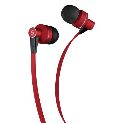 Sluchátka SENCOR SEP 300 Mic Red Met