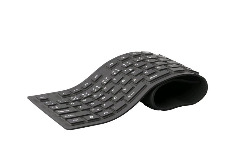 C-TECH FK-01/Drátová USB/CZ-SK layout/Černá