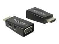 Nástroj pro převod videa - HDMI - VGA - černá