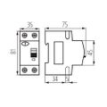 Jistič KANLUX KRO6-2/B10/30 23213