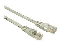 Patch kabel - RJ-45 (M) do RJ-45 (M) - 10 m - UTP - CAT 6 - lisovaný - šedá