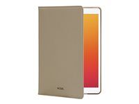 Pouzdro s klopou pro tablet - kůže Saffiano - sahara sand - 10.2" - pro Apple 10.2-inch iPad (7. generace, 8. generace)
