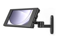 Compulocks Galaxy Tab A9 Apex Enclosure Swing Wall Mount - Montážní sada (kryt, kloubové rameno) - výkyvné rameno - pro tablet - uzamykatelný - kovový rám - cerná - montáž na stenu - pro Samsung Galaxy Tab A9