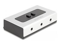 2 to 1 Switch Stereo Jack 3.5 mm 4 pin m