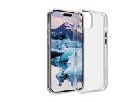 Zadní kryt pro mobilní telefon - plast - průsvitná - pro Apple iPhone 15 Plus