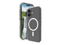 Zadní kryt pro mobilní telefon - kompatibilita s MagSafe - D3O, plast - průsvitná - pro Apple iPhone 16