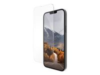 Ochrana obrazovky pro mobilní telefon - sklo - průsvitná - pro Apple iPhone 13, 13 Pro, 14, 16e, 17e