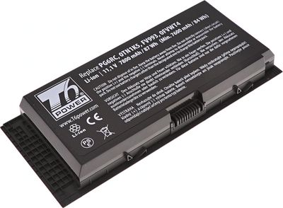 Baterie T6 Power pro Dell Precision M6700, M6800, M4800, 7800mAh, 87Wh, 9cell