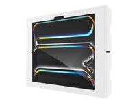 Škříň - pro tablet - zabezpečený - uzamykatelný - kovový rám - bílá - velikost obrazovky: 13" - montáž na stěnu - pro Apple 13-inch iPad Pro (M4)