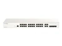 Přepínač - 24 x 10/100/1000 + 4 x kombinace SFP
