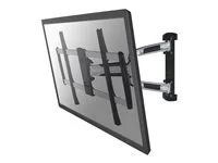 Držák - plný pohyb - pro Displej LCD - stříbrná - velikost obrazovky: 32"-60" - montáž na stěnu