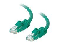 Patch kabel - RJ-45 (M) do RJ-45 (M) - 3 m - UTP - CAT 6 - lisovaný, provedení bez hrbolků, licna - zelená