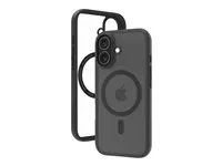 Zadní kryt pro mobilní telefon - kompatibilita s MagSafe - plast - černá, průhledná - pro Apple iPhone 17