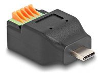 USB Type-C  2.0 male to Terminal Block A