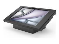 Black - Montážní sada (kryt, kapsle) - pro tablet - uzamykatelný - kovový rám, vysoce kvalitní ocel - černá - velikost obrazovky: 11" - na stůl, montáž na stěnu - pro Apple 11-inch iPad Air (M2, M3)