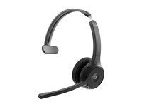 Cisco Headset 721 - Náhlavní souprava - náhlavní - Bluetooth - bezdrátový - uhlíková cern - Cisco Webex Certified