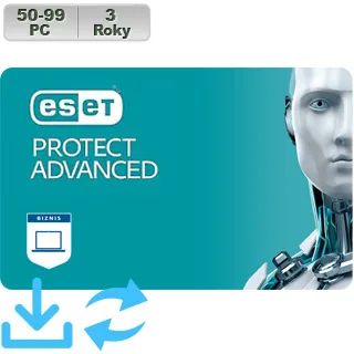 ESET PROTECT Advanced 50-99PC na 3 roky AKT