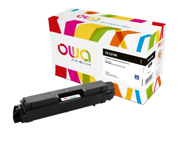 OWA Armor toner kompatibilní s Kyocera TK-5270K, 8000st, černá/black