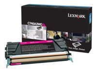 Purpurová - originální - kazeta s barvivem LCCP, LRP - pro Lexmark C746dn, C746dtn, C746n, C748de, C748dte, C748e