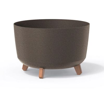 Květináč GRACIA STANDARD ECO WOOD kávový 23,5 cm