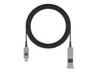 Kabel USB - USB typ A (M) do USB typ A (F) - USB 3.1 Gen 1 - 15 m - Active Optical Cable (AOC) - černá