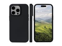 Zadní kryt pro mobilní telefon - plast - noční čerň - pro Apple iPhone 15 Pro Max