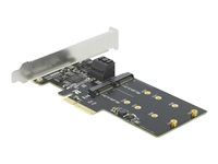 Low Profile Form Factor - Řadič úložiště - M.2 - M.2 Card / SATA 6Gb/s - nízký profil - PCIe 3.0 x4