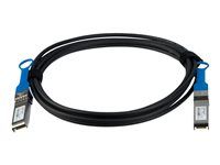 Lifetime Warranty (J9283BST) - Kabel 10GBase pro přímé připojení - SFP+ (M) s jazýčkem do SFP+ (M) s jazýčkem - 3 m - diaxiální - SFF-8431/SFF-8432 - pasivní - černá