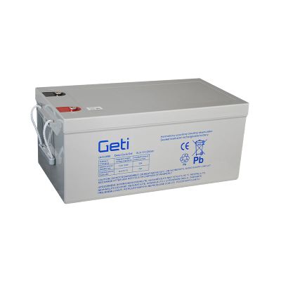 Gelová baterie 12V 250Ah GETI pro solární systémy