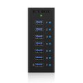 RAIDSONIC ICY BOX - USB 3.0 HUB  12V 3A 7portů