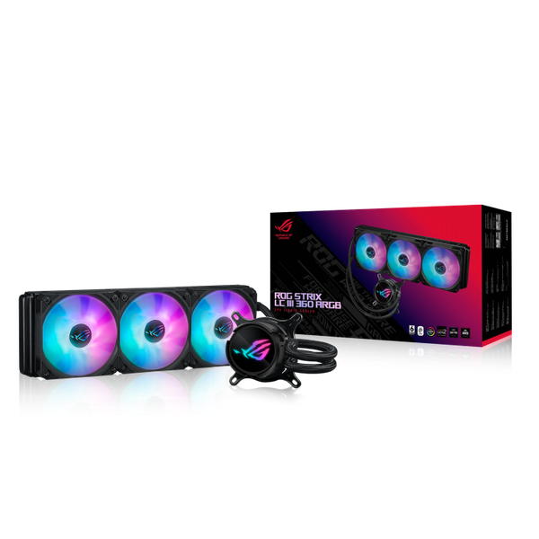 Rog strix lc iii 360 argb lcd