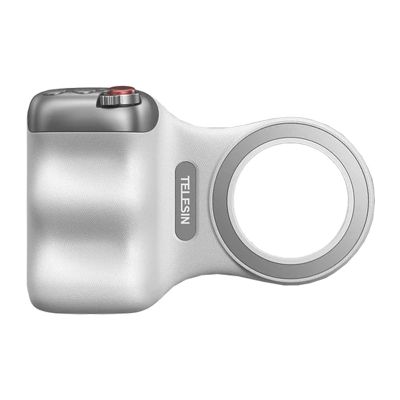 Držák telefonu MagSafe TELESIN Fun Shot Grip2 White