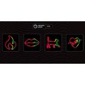 MANTA LOVE HEART, LED Neon plexi dekorace