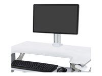 Upevňovací komponent (sada pro upgrade vozíku) - pro Displej LCD - bílá - velikost obrazovky: až 27"