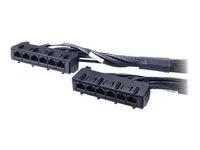 Síťový kabel - kompatibilní s TAA - RJ-45 (F) do RJ-45 (F) - 7 m - UTP - CAT 6 - černá