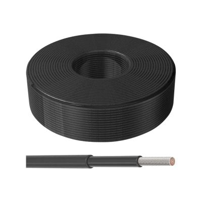 Solární kabel 6mm2, černý, 100m