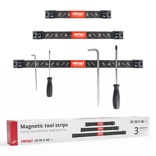 Držák na nářadí AMIO 04263 magnetický 3ks