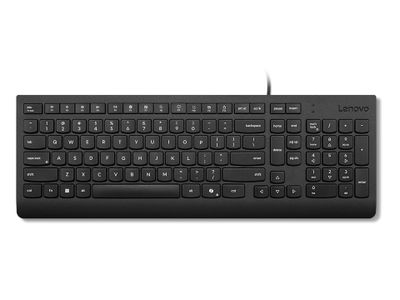Lenovo Essential Wired Keyboard/Drátové USB-A/RU/Černá