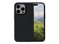 Zadní kryt pro mobilní telefon - bulk - plast - černá - pro Apple iPhone 15 Pro Max