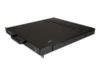 LCD KVM Concole Drawer (RKCONS1701) - KVM konzole s přepínač KVM - 1 porty - USB - 17" - připevnitelný na regál - 1280 x 1024 @ 60 Hz - 250 cd/m² - 1000:1 - 5 ms - VGA - černá - 1U