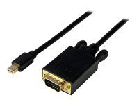 StarTech 15 ft DisplayPort to VGA Adapter Cable - DP to VGA Video Converter - Active DisplayPort to VGA Cable for PC 1920x1200 - Black (DP2VGAMM15B) - Kabel DisplayPort - DisplayPort (M) do HD-15 (VGA) (M) - 4.57 m - opatrený západkou - cerná
