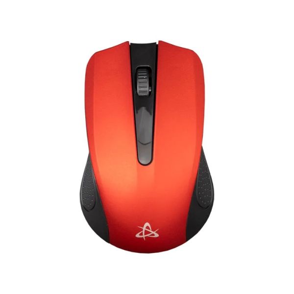 SBOX WM-109R, Optická bezdrátová myš, červená