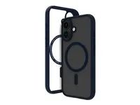 Zadní kryt pro mobilní telefon - kompatibilita s MagSafe - plast - modrá, čirá zadní strana - pro Apple iPhone 16