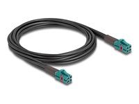 Cable Mini FAKRA Z jack quad to Mini FAK