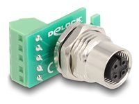 M12 Transfer Module Adapter 4 pin A-code