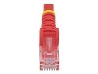 Category 6 - 24AWG (N6PATC50CMRD) - Síťový kabel - RJ-45 (M) do RJ-45 (M) - 50 cm - UTP - CAT 6 - lisovaný, provedení bez hrbolků, licna - červená